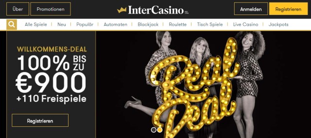 InterCasino Home Page