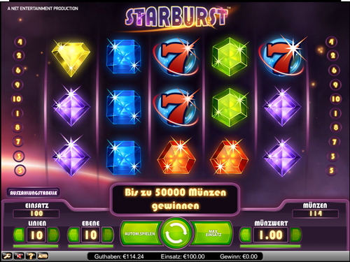 starburst online slot at netbet casino