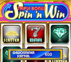 Triple Bonus Spin 'n Win